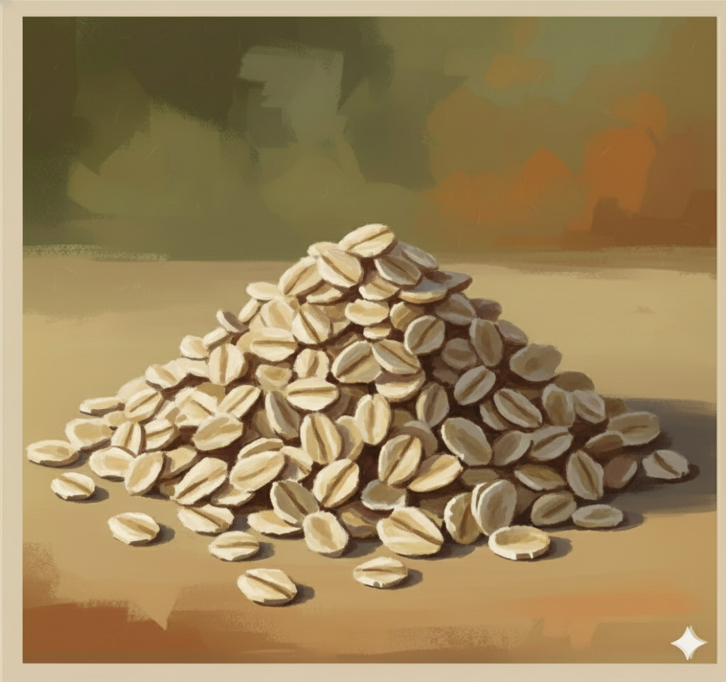 Oats - for texture and slow-release energy to fuel your hike
